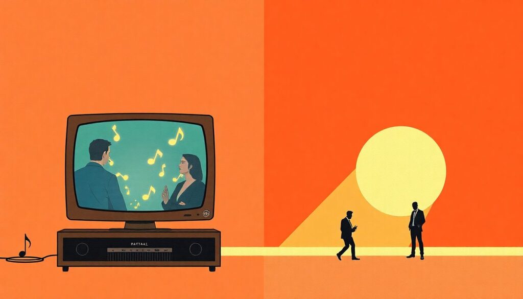 Референсы поп-культуры в сюжетах популярных шоу - иллюстрация