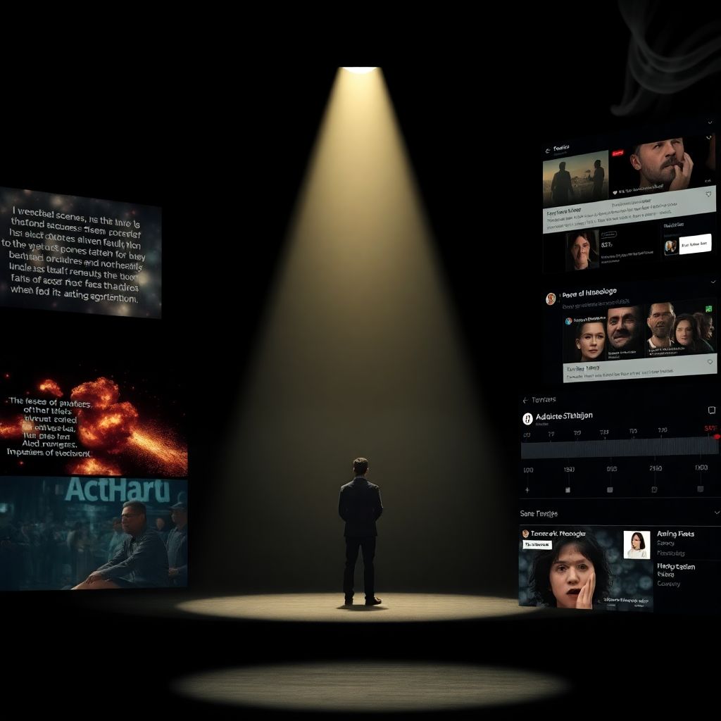 Искусство построения напряжения через монологи в литературе и кино