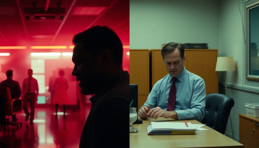 Анализ стилистических приемов в популярных сериалах: от визуального языка к нарративу - иллюстрация