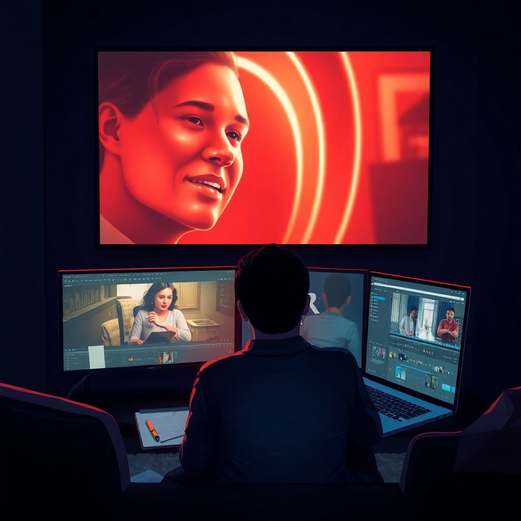 Анализ стилистических приемов в популярных сериалах: визуальный язык и нарратив