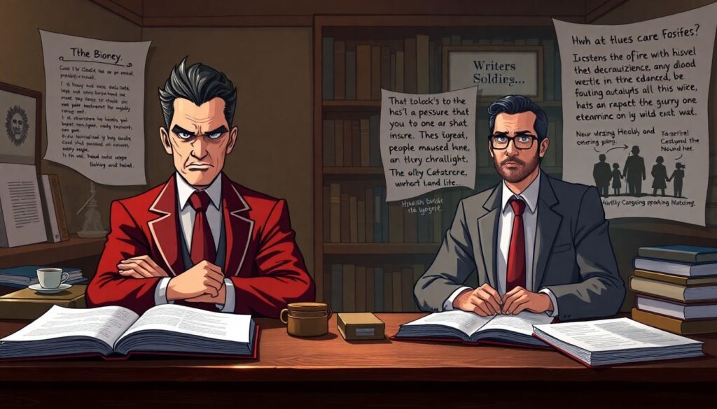 Кто движет сюжет: авторитетные персонажи и их влияние на развитие истории - иллюстрация