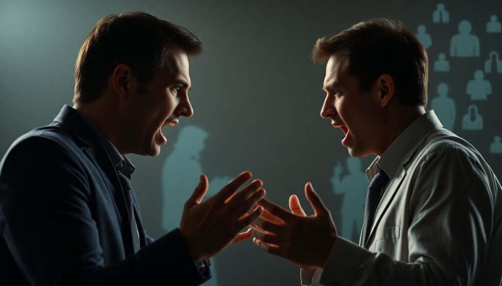 Экранная динамика: пара центральных персонажей и их конфликт - иллюстрация