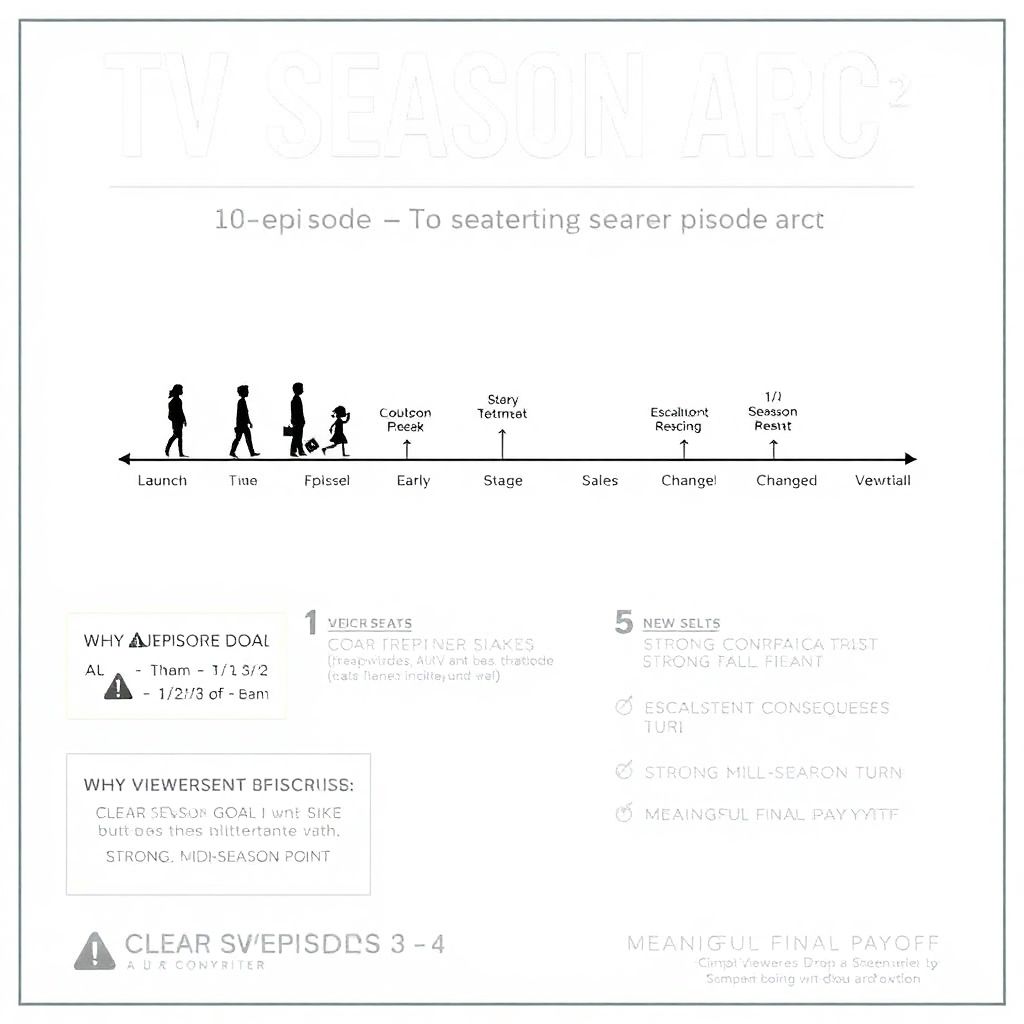 Структура сезонной арки: как удержать интерес зрителя на протяжении сезона