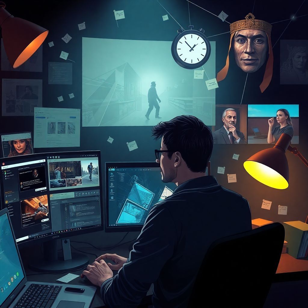 Истории персонажей в реальном времени: принципы драматургии и развития