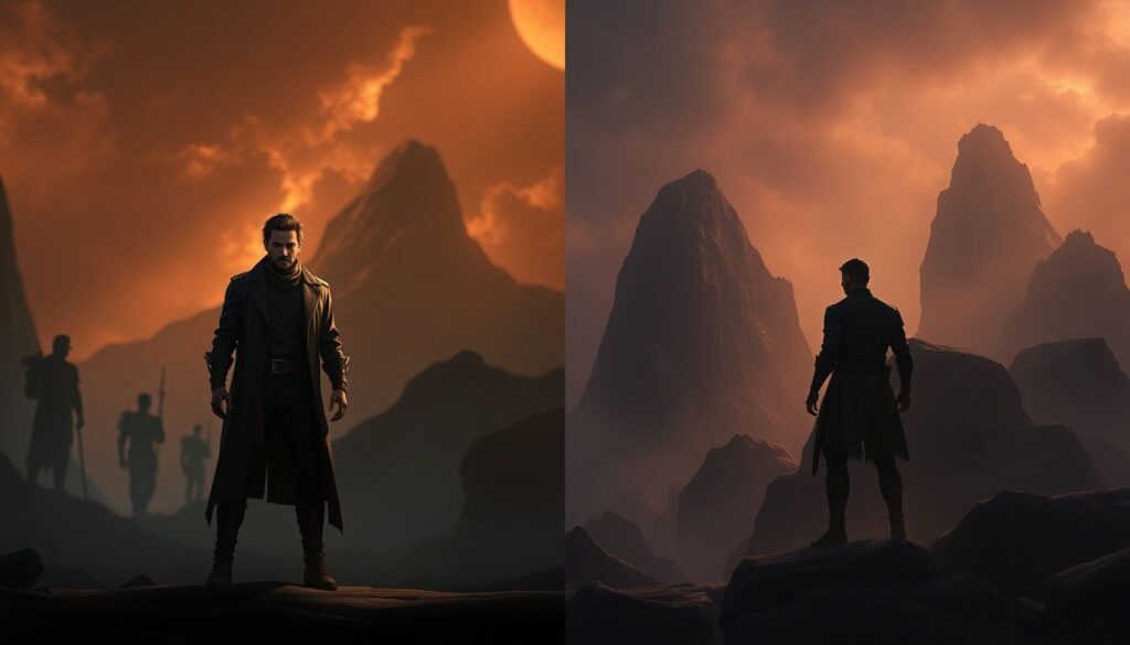 Как микроклимат сцен влияет на характеры героев - иллюстрация