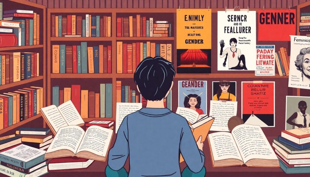 Феминистские и гендерные аспекты в глубокой драме - иллюстрация