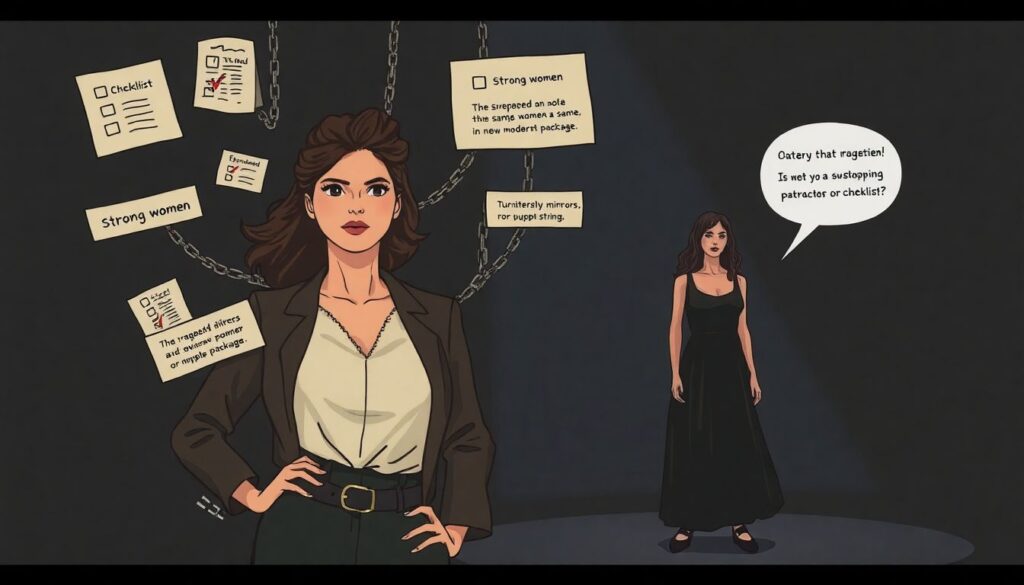 Феминистские и гендерные аспекты в глубокой драме - иллюстрация