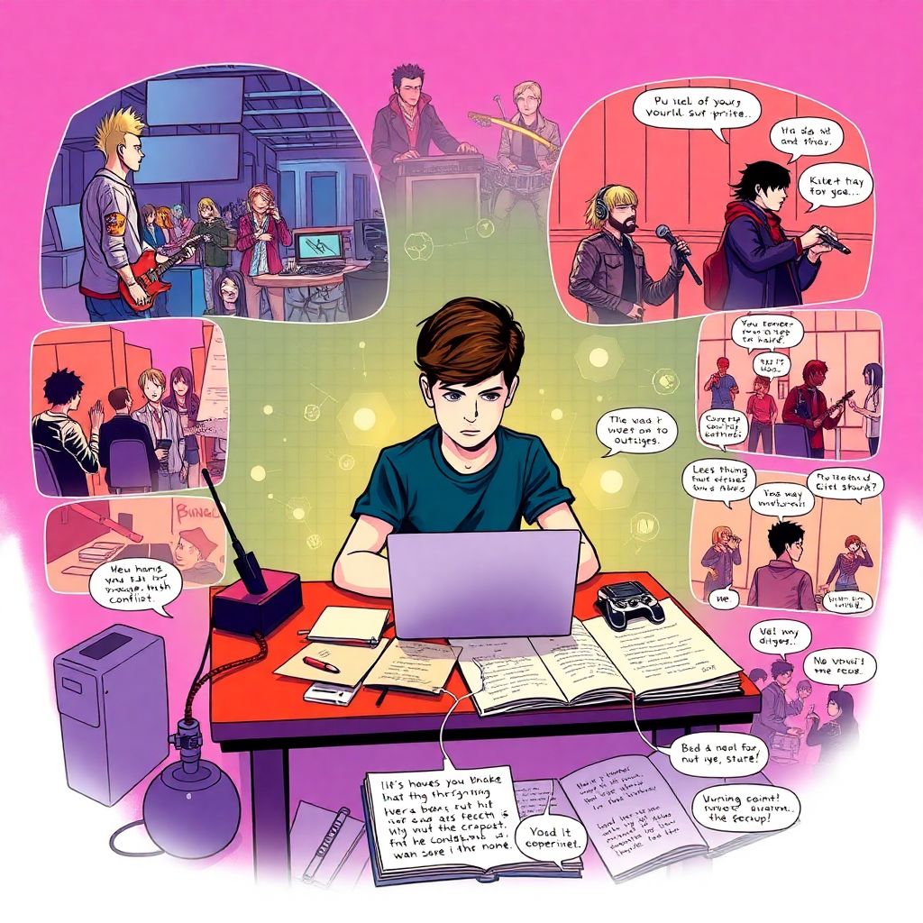 Влияние субкультур на развитие сюжета и персонажей в современной литературе