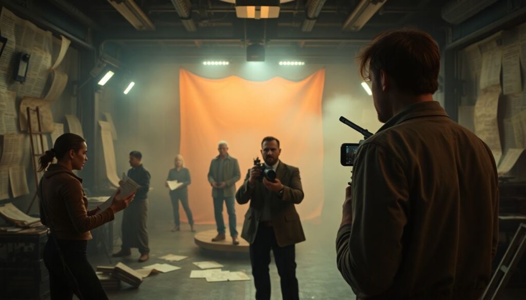 Как работает импровизация в съемочном процессе - иллюстрация