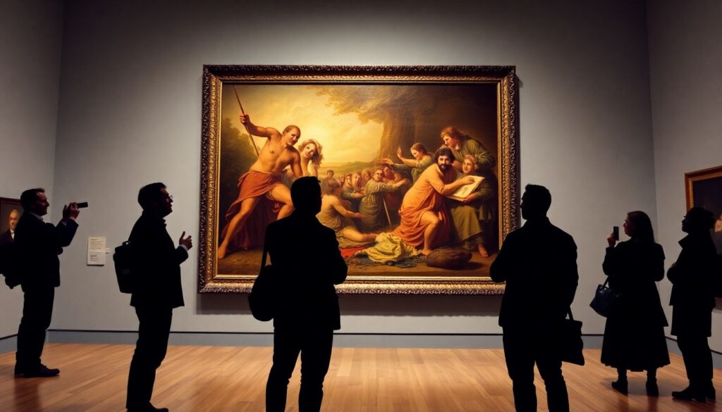 Легендарные сцены и их влияние на культуру - иллюстрация