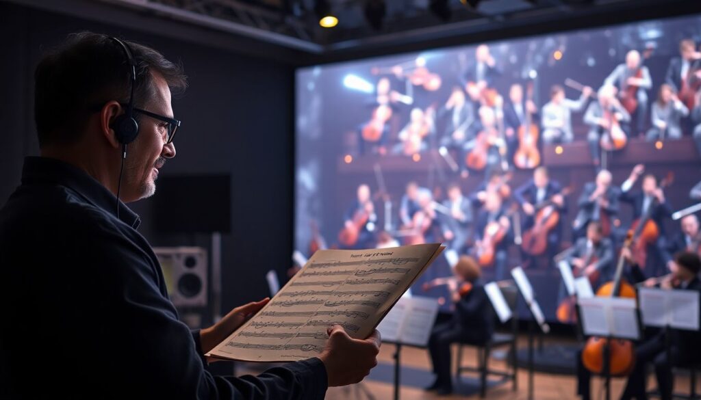 Как создаются эмоциональные оркестровки в важных сценах - иллюстрация