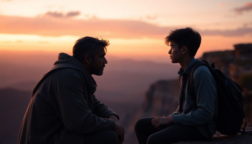 Роль наставников и учителей в развитии персонажей - иллюстрация